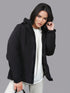 Winter Damen Jacket mit Hohem Kragen und Taschen – Einfarbig Bequeme Outdoorjacke